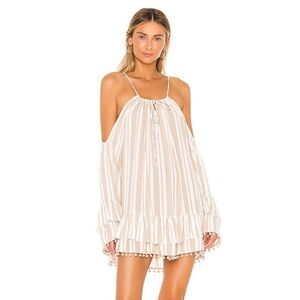 Lovers + Friends Tropical Oasis in Nude Size Small